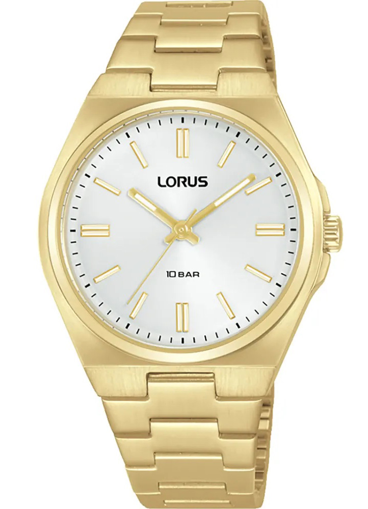 Lorus Classic Ladies RG313XX9 - Quartz - Guld - Damklocka - Rostfri stål - Hesalit