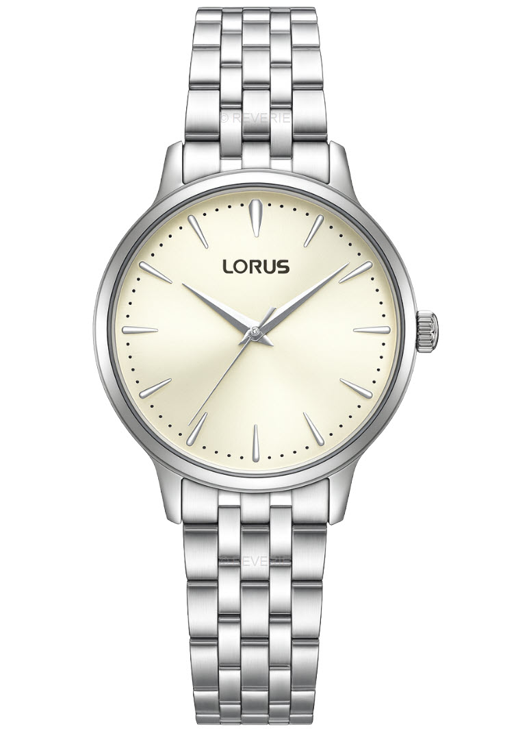 Lorus Classic Ladies Petite 30mm - Quartz - Silver - Damklocka - Rostfri stål - Härdat mineralglas