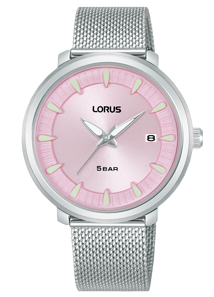 Lorus Ladies Classic Quartz RG807DX9 - Quartz - Silver - Damklocka - Mesh - Härdat mineralglas