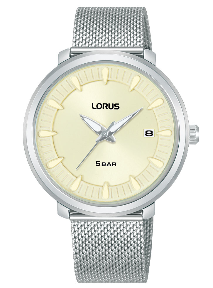 Lorus Ladies Classic Quartz RG809DX9 - Quartz - Silver - Damklocka - Mesh - Härdat mineralglas
