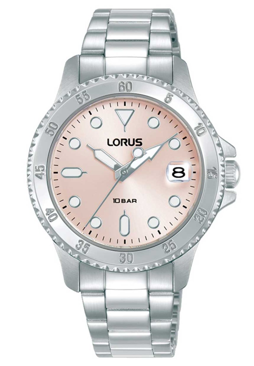 Lorus Ladies Classic RG817DX9 - Quartz - Silver - Damklocka - Rostfri stål - Härdat mineralglas
