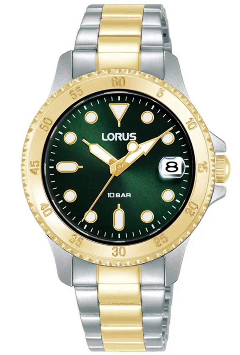 Lorus Ladies Sports RG820DX9 - Quartz - Silver - Damklocka - Rostfri stål - Härdat mineralglas