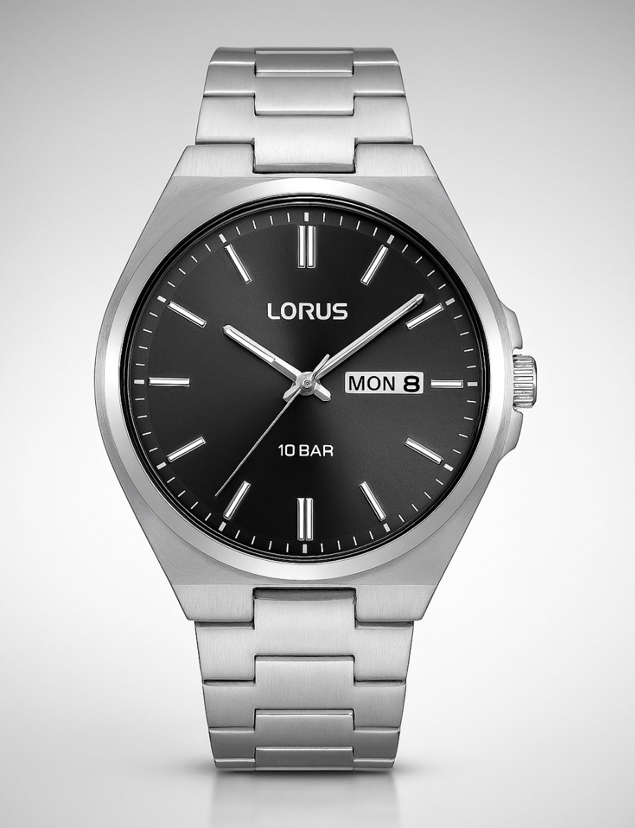 Lorus Classic Mens RH393AX9 - Quartz - Silver - Herrklocka - Rostfri stål - Härdat mineralglas