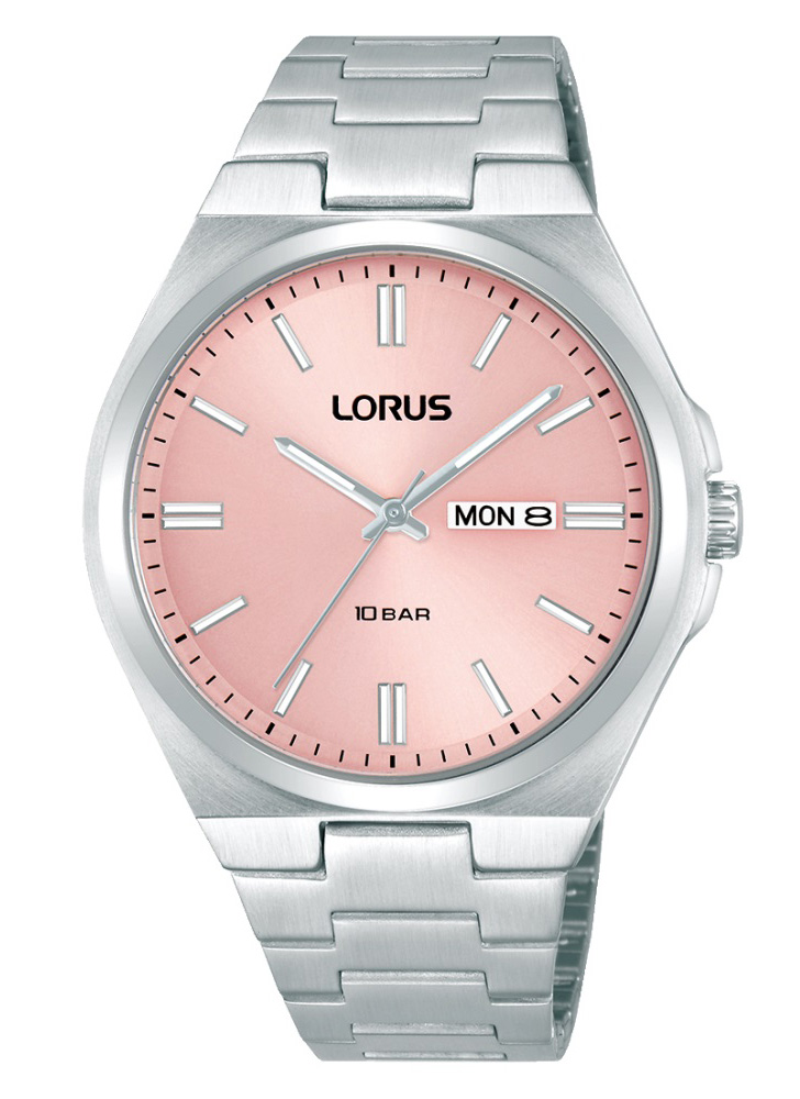 Lorus Classic Mens RH397AX9 - Quartz - Silver - Herrklocka - Rostfri stål - Härdat mineralglas