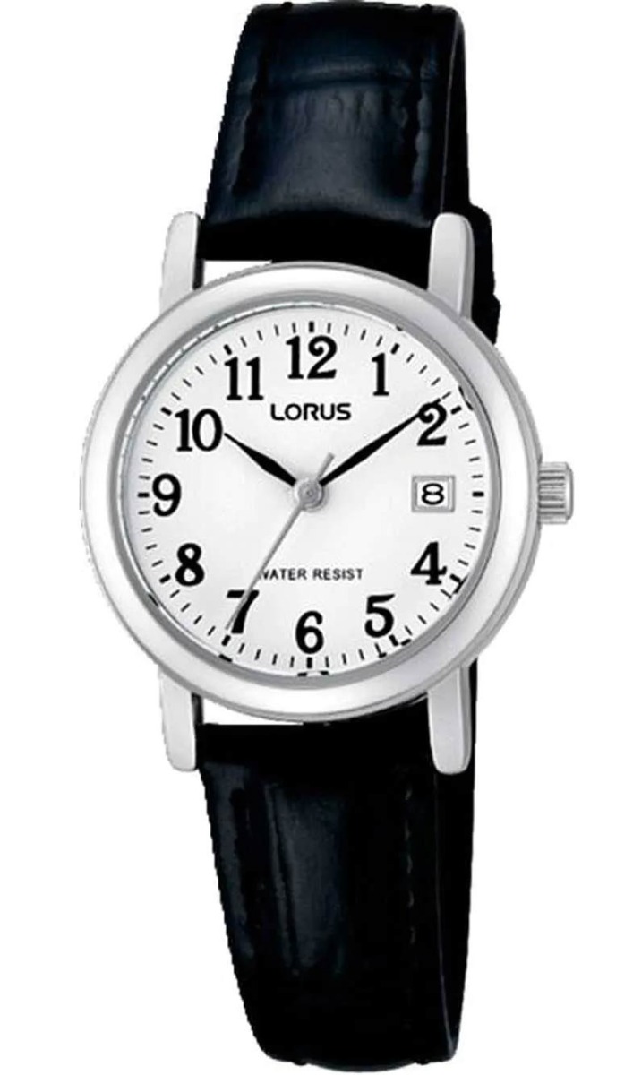 Lorus Ladies RH765AX5 - Quartz - Silver - Damklocka - Läder - Akryl