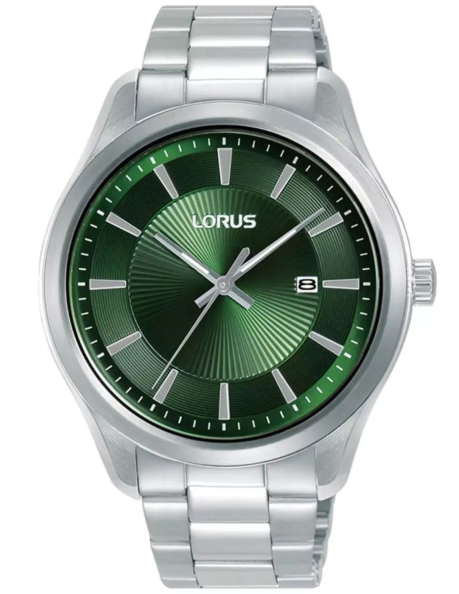 Lorus Classic Mens RH929RX9 - Quartz - Silver - Herrklocka - Rostfri stål - Härdat mineralglas