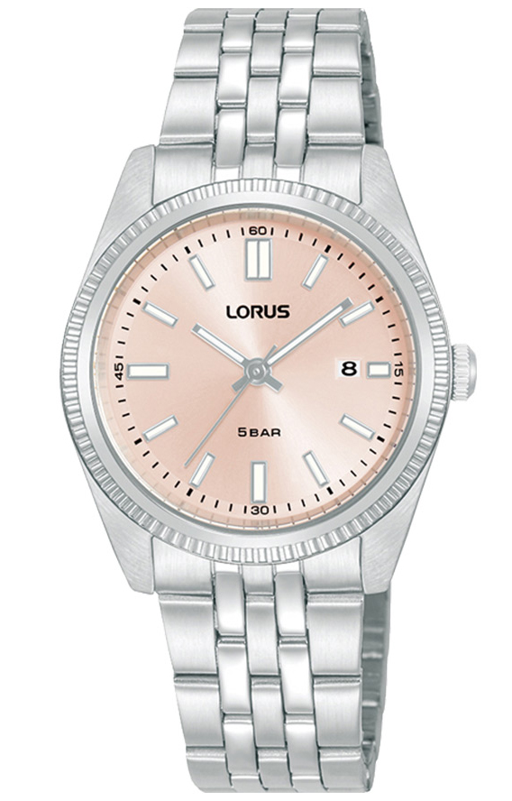 Lorus Ladies Classic RJ277BX9 - Quartz - Silver - Damklocka - Rostfri stål - Härdat mineralglas
