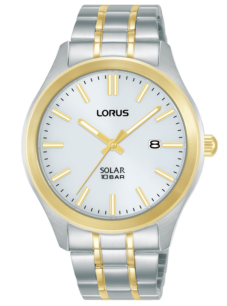 Lorus Mens Sports RX394AX9 - Quartz - Silver - Herrklocka - Rostfri stål - Härdat mineralglas