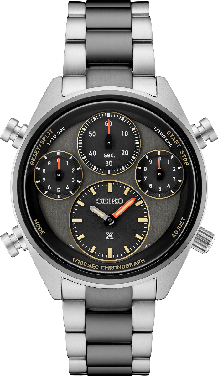 Seiko Prospex Speedtimer Solar Limited Edition SFJ005P1 - Quartz - Silver - Herrklocka - Rostfri stål - Safir