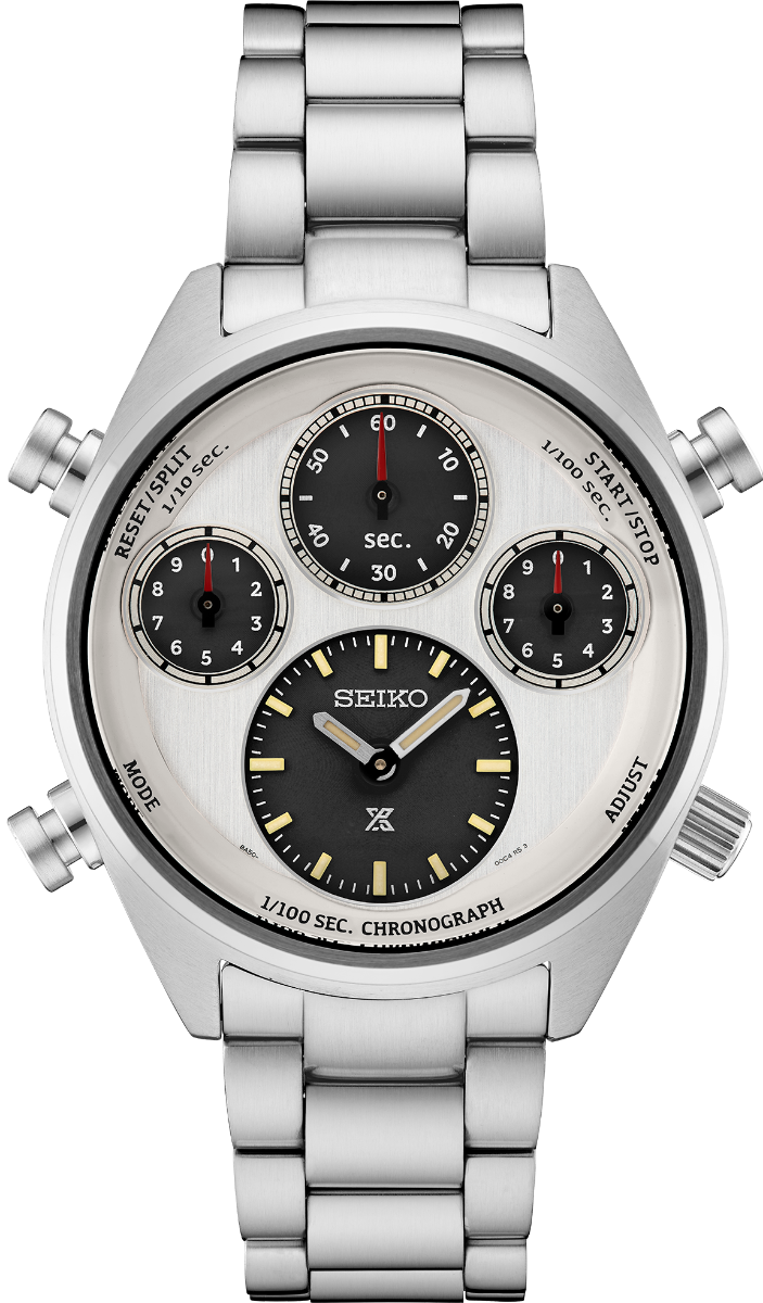Seiko Prospex Speed Timer Limited Edition SFJ009P1 - Quartz - Silver - Herrklocka - Rostfri stål - Safir