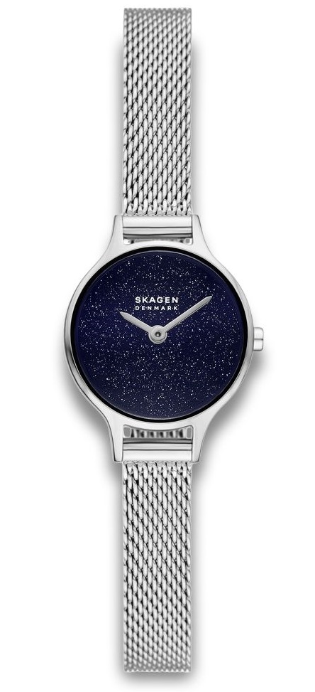 Skagen Hagen Micro SKW3172 - Quartz - Silver - Damklocka - Mesh - Härdat mineralglas