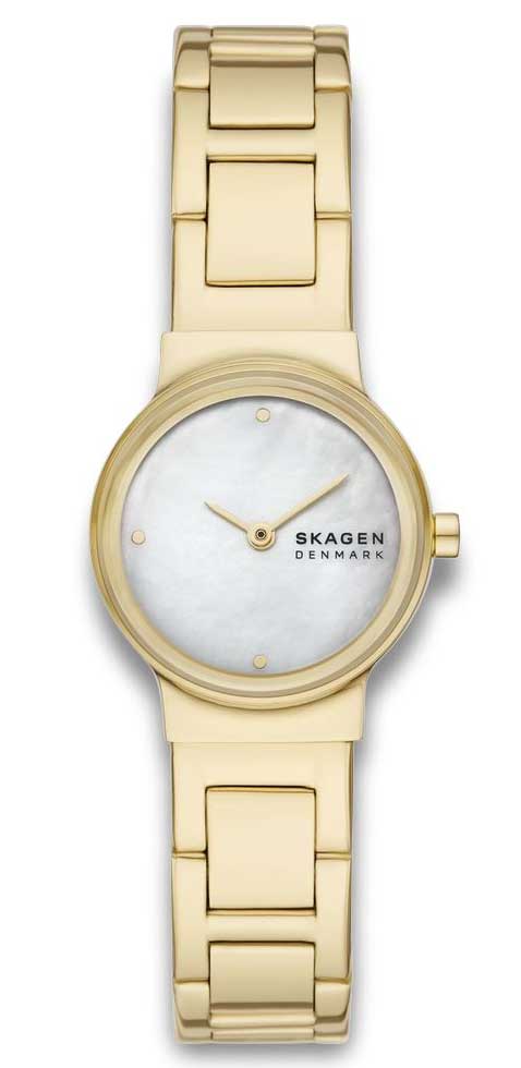 Skagen Freja Lille SKW3167 - Quartz - Guld - Damklocka - Rostfri stål - Härdat mineralglas