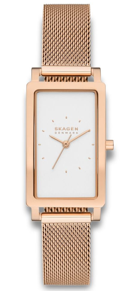 Skagen Hagen Lille SKW3095 - Quartz - Rött guld - Damklocka - Mesh - Härdat mineralglas