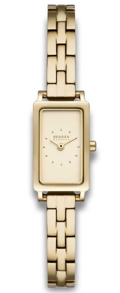Skagen Hagen Micro SKW3154 - Quartz - Guld - Damklocka - Rostfri stål - Härdat mineralglas