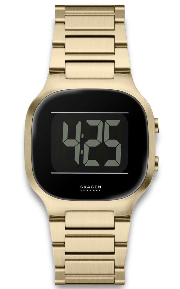 Skagen Mellem Digital SKW6949 - Digitalt - Guld - Herrklocka - Rostfri stål - Härdat mineralglas