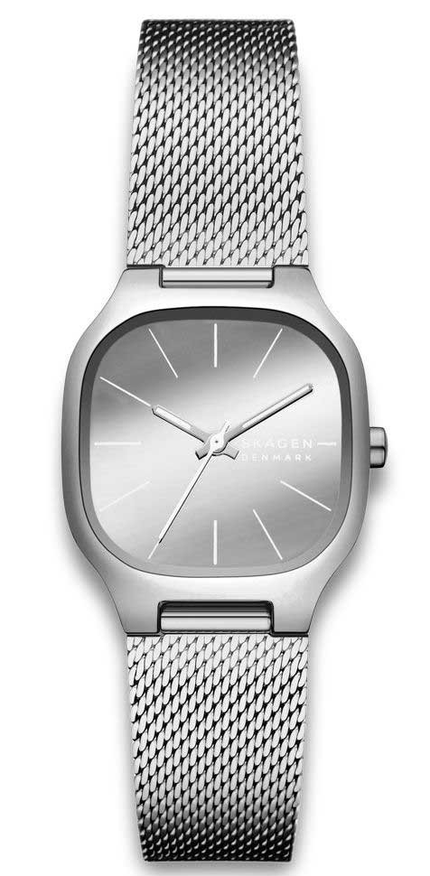 Skagen Hagen Lille SKW3163 - Quartz - Silver - Damklocka - Mesh - Härdat mineralglas
