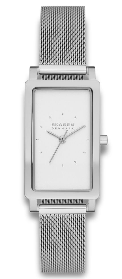 Skagen Hagen Lille SKW3096 - Quartz - Silver - Damklocka - Mesh - Härdat mineralglas