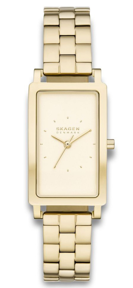 Skagen Hagen Lille SKW3098 - Quartz - Guld - Damklocka - Rostfri stål - Härdat mineralglas