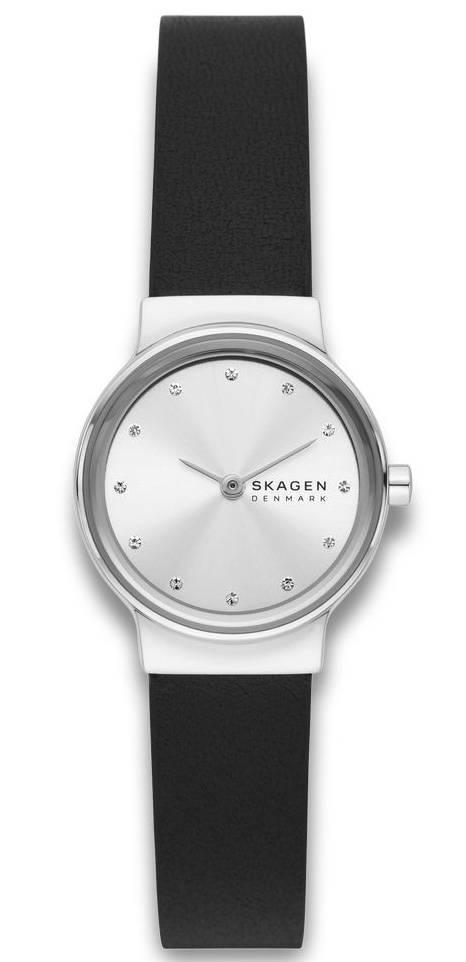 Skagen Freja Lille SKW3119 - Quartz - Silver - Damklocka - Läder - Härdat mineralglas