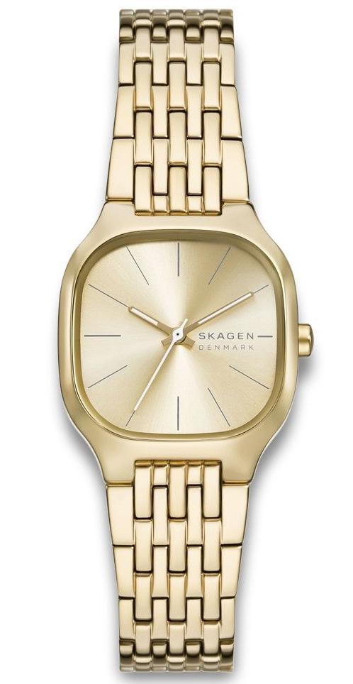 Skagen Mellem Lille SKW3162 - Quartz - Guld - Damklocka - Rostfri stål - Härdat mineralglas