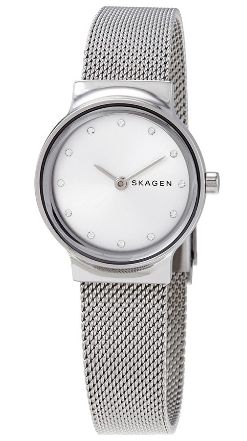 Skagen Freja SKW2715 - Quartz - Silver - Damklocka - Mesh - Härdat mineralglas