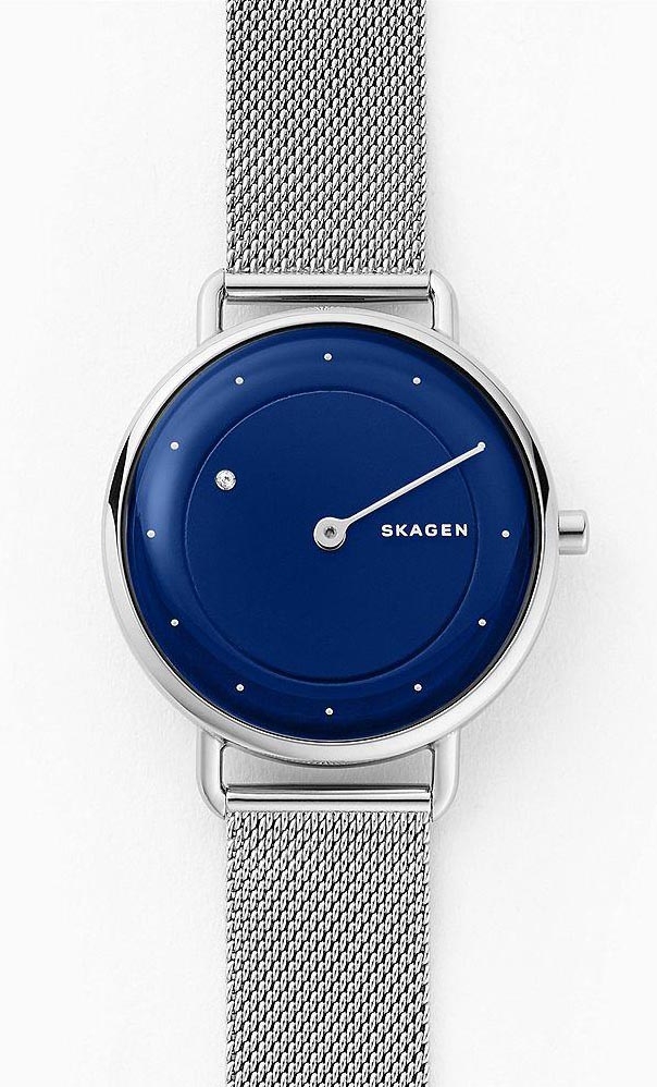 Minimalistiskt damur - Skagen Horisont Special Edition SKW2738 - Quartz - Silver - Damklocka - Mesh - Härdat mineralglas