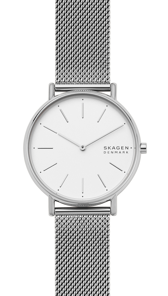 Skagen Signatur SKW2785 - Quartz - Silver - Damklocka - Mesh - Härdat mineralglas