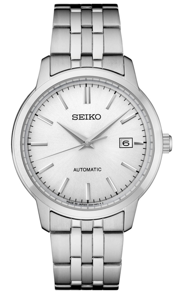 Seiko Conceptual Classic Automatic SRPH85K1 - Automatisk - Silver - Herrklocka - Rostfri stål - Härdat mineralglas