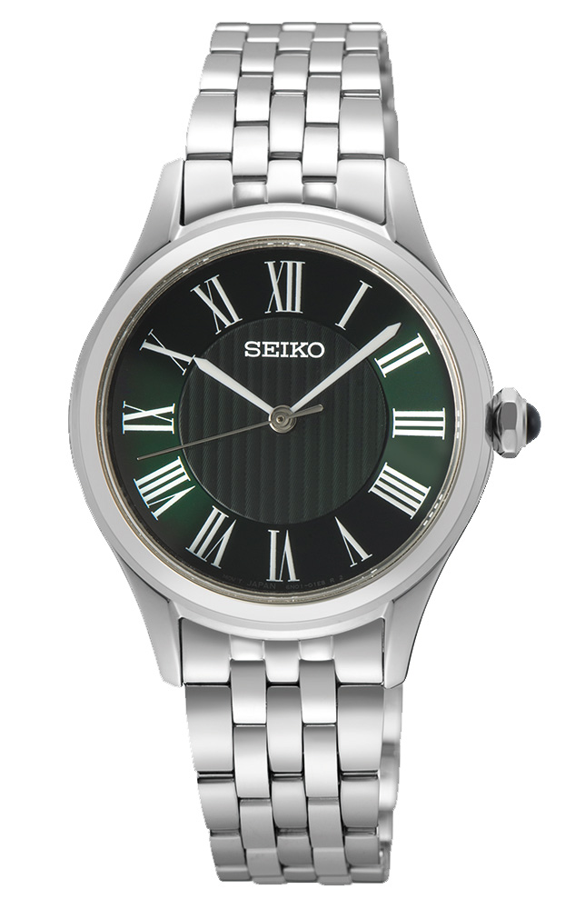 Seiko Classic Ladies SUR611P1 - Quartz - Silver - Damklocka - Rostfri stål - Safir