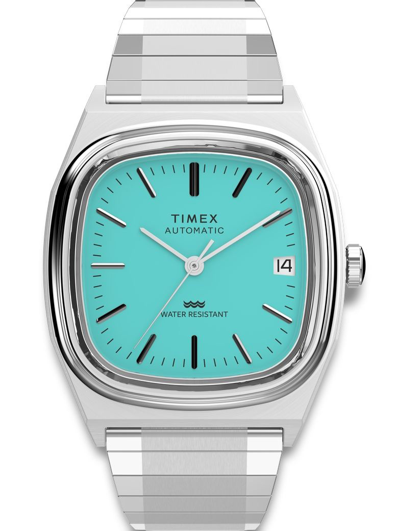 Timex Automatic 1983 E Line TW2Y07300 - Automatisk - Silver - Unisex - Stretch - Akryl