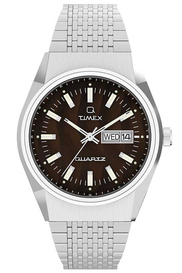 Timex Q Falcon Eye TW2W62400 - Quartz - Silver - Herrklocka - Rostfri stål - Akryl