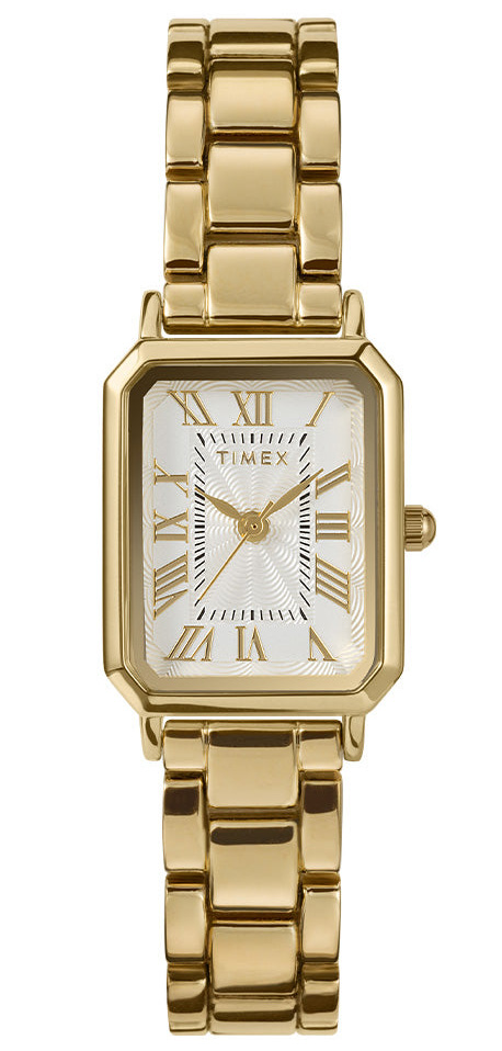 Timex Dress TW2Y01200 - Quartz - Guld - Damklocka - Rostfri stål - Härdat mineralglas