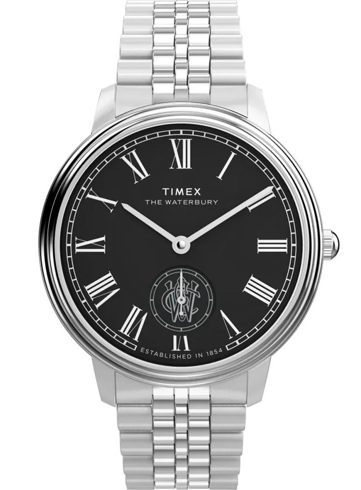 Timex Waterbury Waterbury Metropolitan Sub-Second TW2Y23300 - Quartz - Silver - Herrklocka - Rostfri stål - Akryl