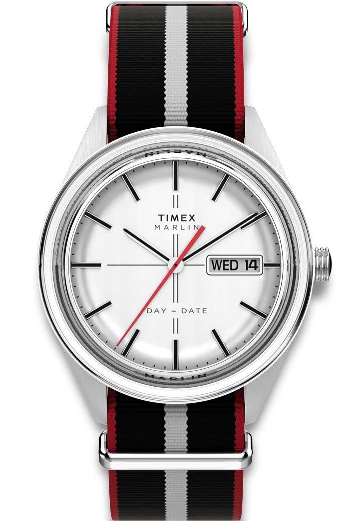 Timex Marlin Jet Quartz TW2Y37300 - Quartz - Plast - Herrklocka - Textil - Akryl