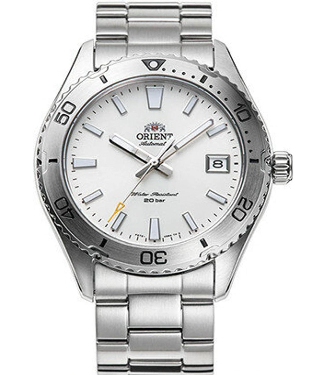 Orient Sports Mako RA-AC0Q03S10B - Automatisk - Silver - Herrklocka - Rostfri stål - Safir