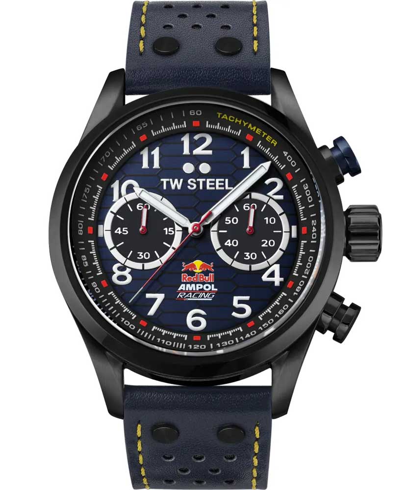 TW Steel Volante Special Edition VS94 - Quartz - Svart - Herrklocka - Läder - Safir